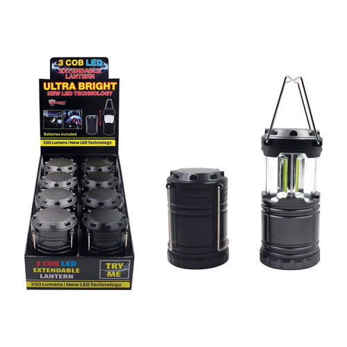 Max Force 08-1657 Extendable Lantern Cob Assorted Assorted