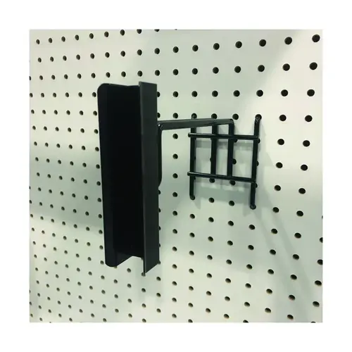 Display Hooks 9" H X 8" W X 6" L Black Hardware Metal Black