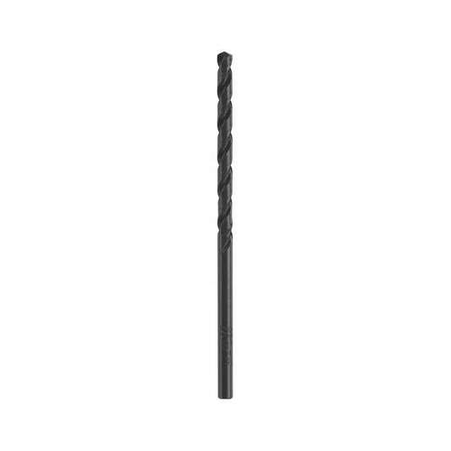 Drill Bit 5/32" S X 3-1/8" L High Speed Steel Black Oxide