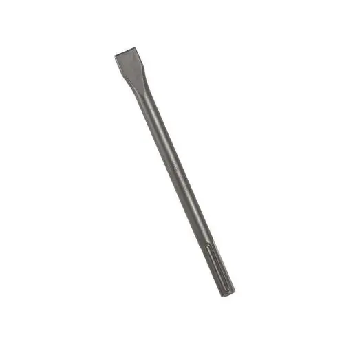 BIT CHISEL FLAT 1X12IN Gray