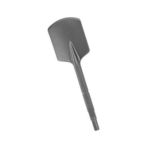 4 1/2" X 16" Clay Spade Tool Round Hex And Spline Hammer Steel