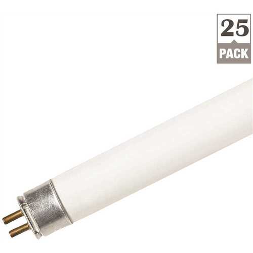 54-Watt Equivalent 45.2 in. T5 Linear LED Type B Bypass Double Ended Tube Light Bulb, Cool White 4000K - pack of 25