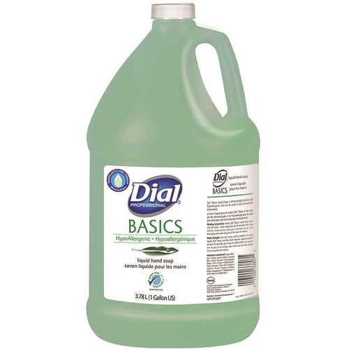 DIAL 00017000338071 1 Gal. Basics Hypoalergenic Liquid Hand Soap Green