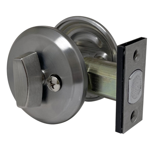 Single Cylinder Keyed Entry Deadbolt Satin Chrome