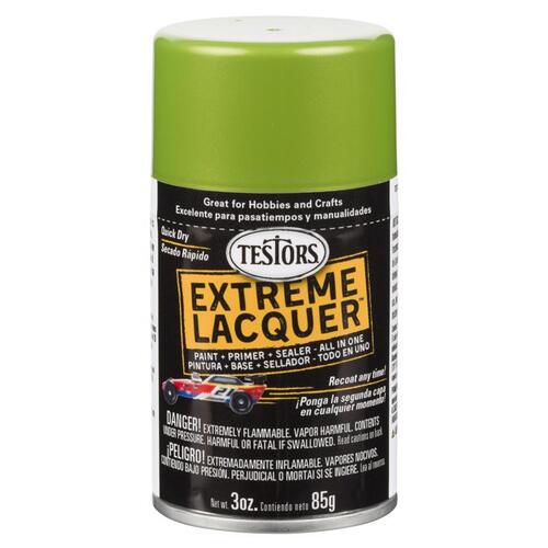 Testors 1835MT Spray Paint Extreme Lacquer Gloss Lime Ice 3 oz Lime Ice