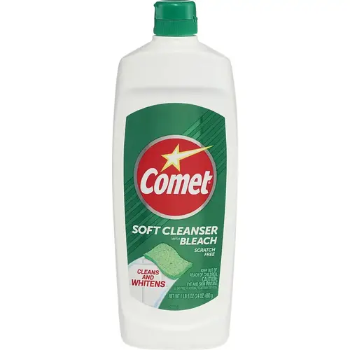 COMET 27779608731 Soft Cleaner with Bleach No Scent Cream 24 oz