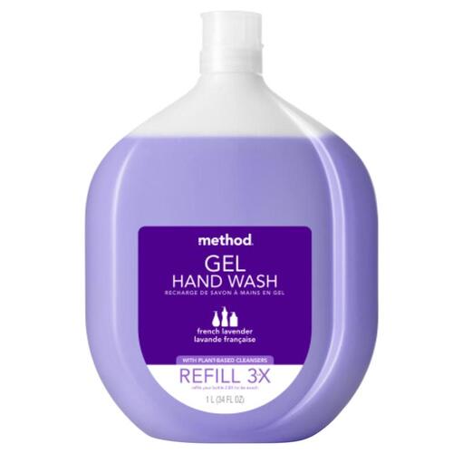 Method 328115-XCP4 Gel Hand Wash Refill French Lavender Scent 34 oz - pack of 4