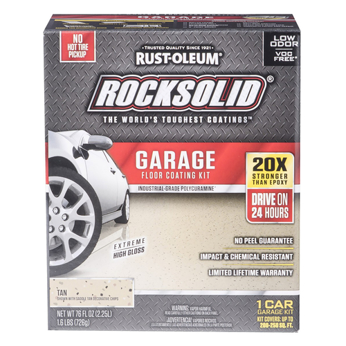 RustOleum 60007 Garage Floor Coating Kit RockSolid Extreme HighGloss