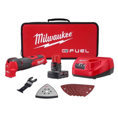 Oscillating Multi-Tool M12 FUEL 12 V Cordless Kit (Battery & Charger)