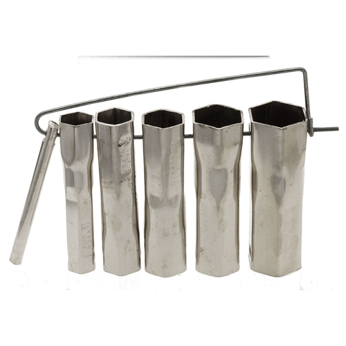 Superior Tool 3755 Shower Valve Socket Wrench Set Silver Silver