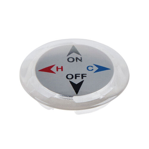 OakBrook A206004CPACF1 Handle Insert Chrome Bathroom, Tub and Shower