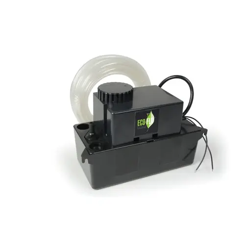 ECO-FLO CDSP 20 Condensate Removal Pump 1/40 HP 100 gph Thermoplastic Float Switch AC