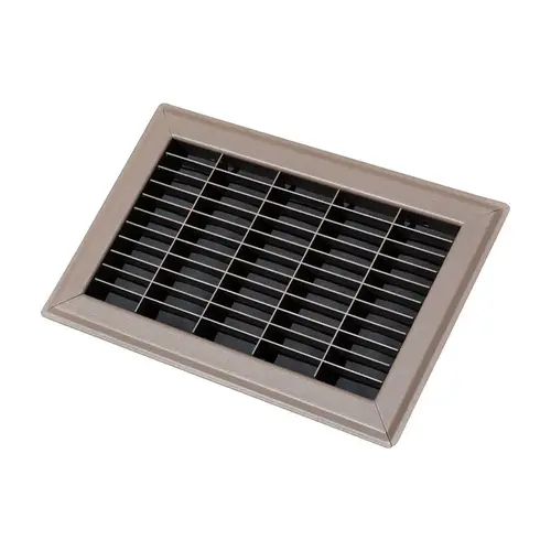 Tru Aire C154R10X12 Air Return Grille 10" H X 12" W 1-Way Powder Coat Brown Steel Powder Coat