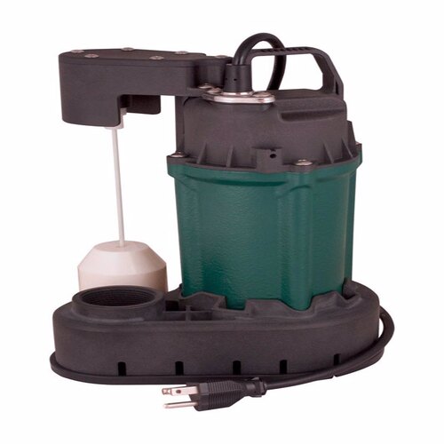 Star Water Systems 024489 Sump Pump H2O PRO 1/2 HP 3,300 gph Cast Iron ...