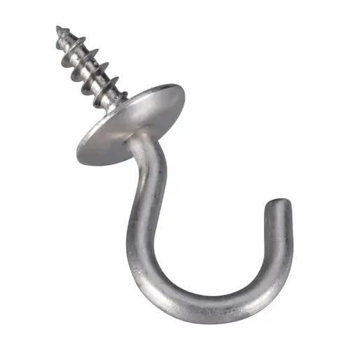 Cup Hook Silver Stainless Steel Silver