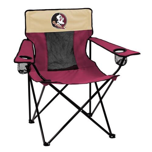 Logo Brands 136-12E Folding Chair Elite Purple Florida State