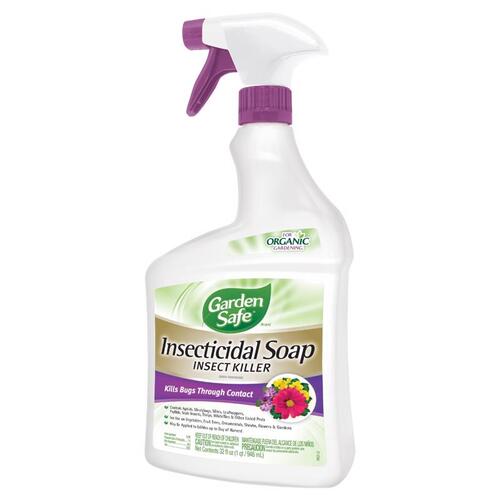 Insect Killing Soap Organic Spray 32 oz