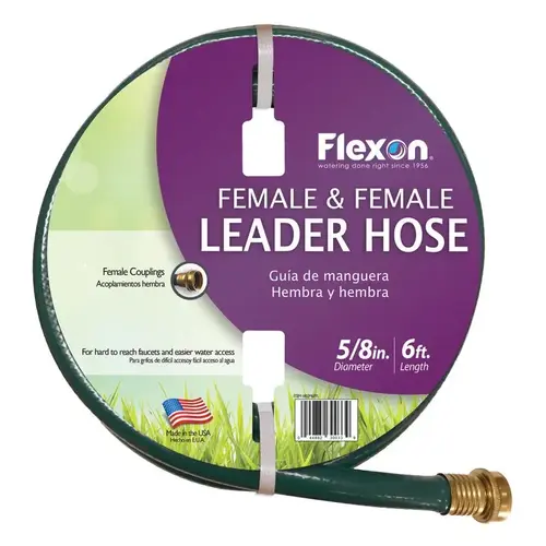 Garden Hose 5/8" D X 6 ft. L Light Duty Green Green