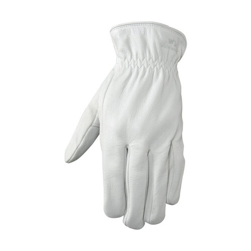 Gloves XL Goatskin Leather Driver Pearl Gray Pearl Gray