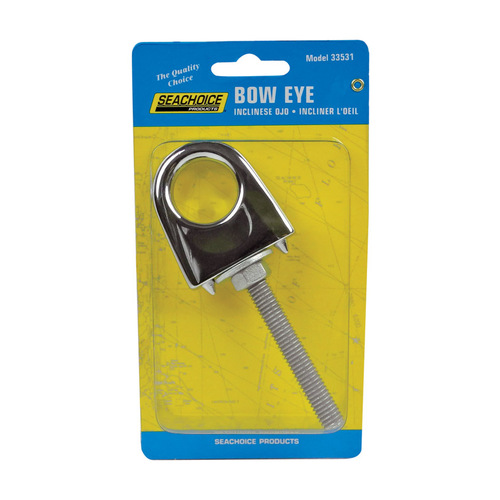 Seachoice 33531 Bow Eye Zinc 1" W Silver