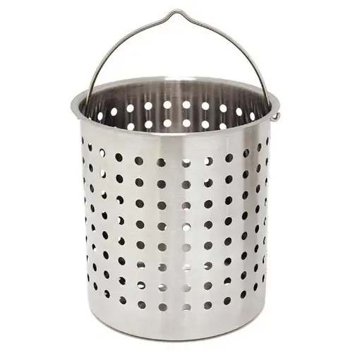 Bayou Classic B300 Fryer Basket, Aluminum, For: 30 qt Turkey Fryer Polished