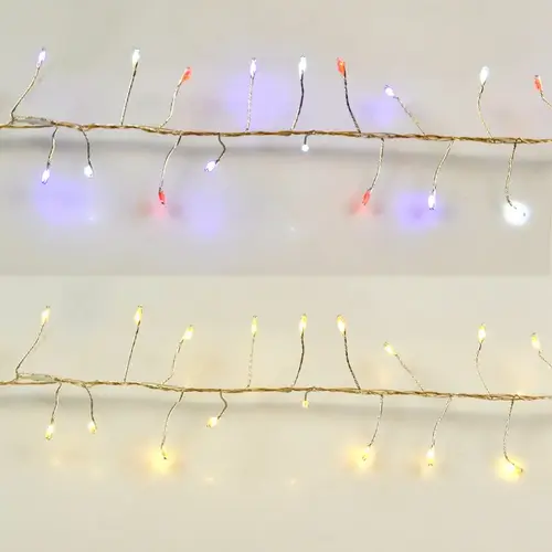 Light Set LED Big Seed Cluster Multicolored 9 ft. 150 lights - pack of 12