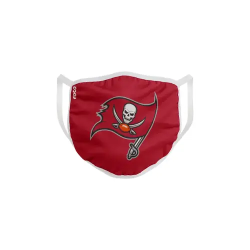 FOCO 194751474101 Face Mask Household Multi-Purpose Tampa Bay Buccaneers Multicolored Multicolored