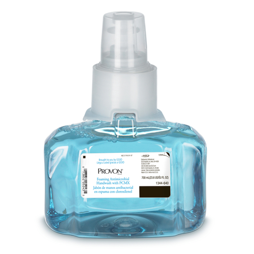 GOJO 1344-03 Antimicrobial Handwash w/PCMX Provon Unscented Scent Foam 23.6 oz