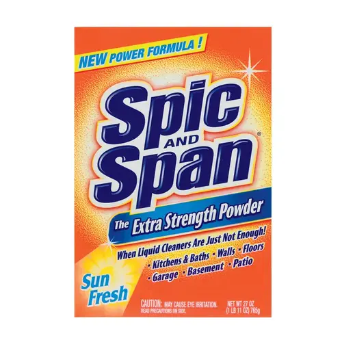 SPIC & SPAN 85699636891 All Purpose Cleaner Extra Strength Sun Fresh Scent Powder 27 oz