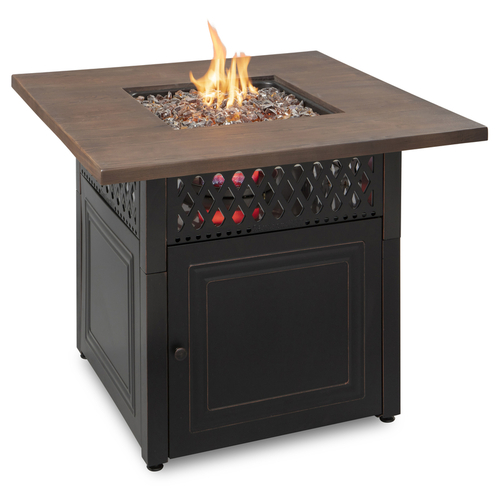 Endless Summer GAD19102ES Fire Pit Donovan 38" W Steel Transitional Square Propane