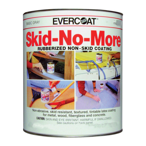 Evercoat 100854 Non-Skid Coating Skid-No-More Gray 1 qt Gray