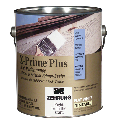 Zehrung 12804 Primer ZPrime Plus White OilBased Alkyd 1 qt White