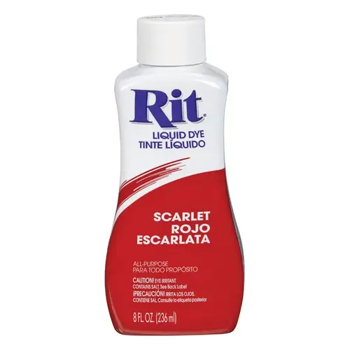 Rit 88050 8 Oz. All Purpose Scarlet Liquid Dye