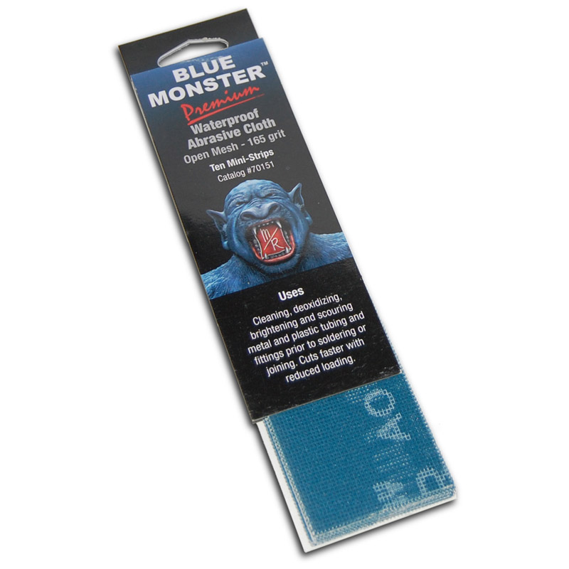 Mill Rose 70151 Open Mesh Abrasive Cloth Blue Monster 8