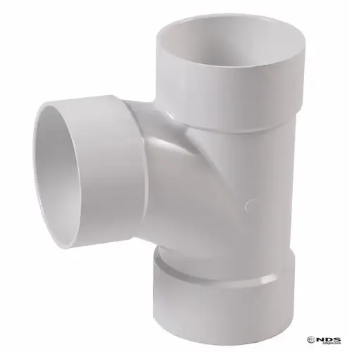 Sanitary Tee Schedule 35 3" Hub each X 3" D Hub PVC