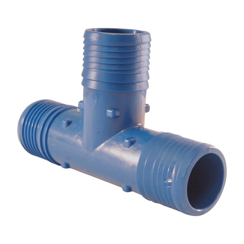 Coupling Blue Twister 3/4" Insert in to X 3/4" D Insert Acetal