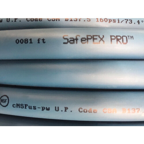 Safe PEX 16203 Tubing Pro 3/4" D X 5 ft. L PEX 100 psi