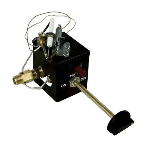 GHP SPK100 LP Conversion Kit Pleasant Hearth Black Metal Black