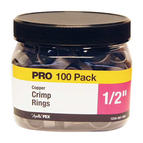 RING CRIMP 1/2IN - pack of 100