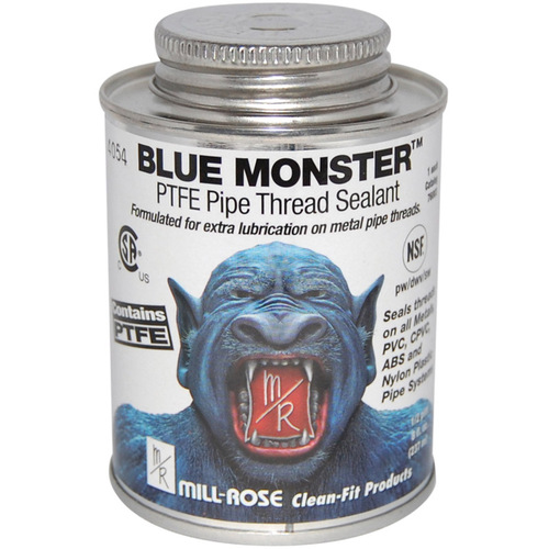 Mill Rose 76001 Pipe Thread Sealant Blue Monster White 4 oz White