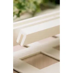 Grid Axcents 1.13 in. W X 8 ft. L White Plastic C-Channel Grid Axcents 1.13 in. W X 8 ft. L White Plastic C-Channel
