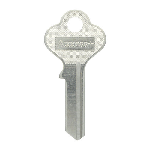 Key Blank Traditional Key House/Office 83"18 Single For Independent Locks Silver