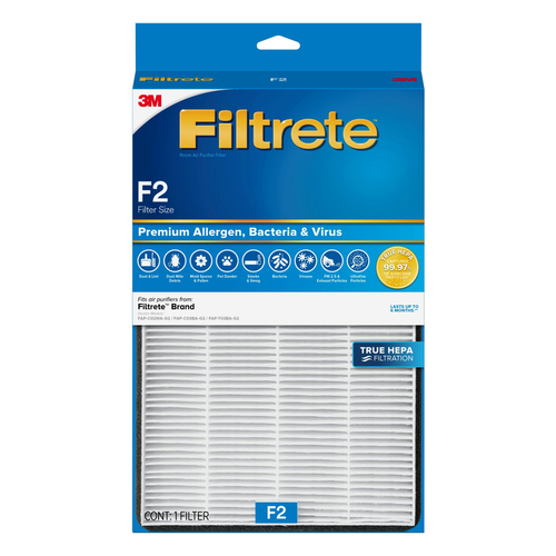 Filtrete FAPF-F2N-4 Air Purifier Filter 13" H X 8.2" W Rectangular HEPA