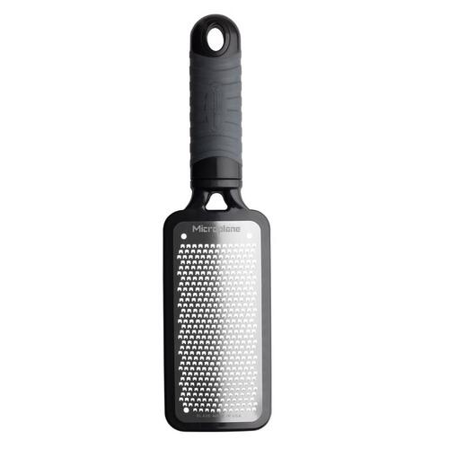 Microplane 44002 Fine Grater 3-3/8" W X 10-3/4" L Silver/Black Stainless Steel Polished