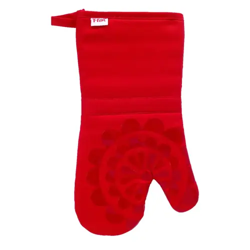 Oven Mitt Red Cotton Red - pack of 6