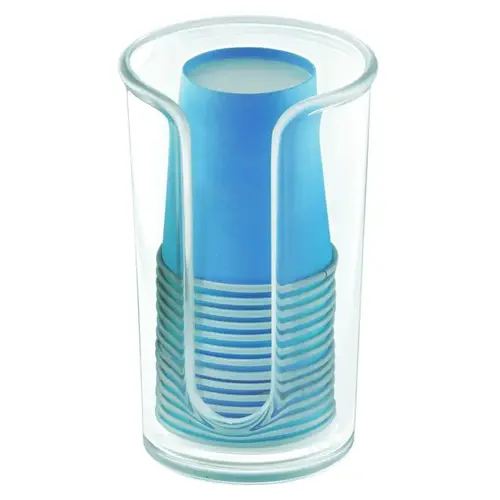 Cup Dispenser Clarity Clear Plastic Clear