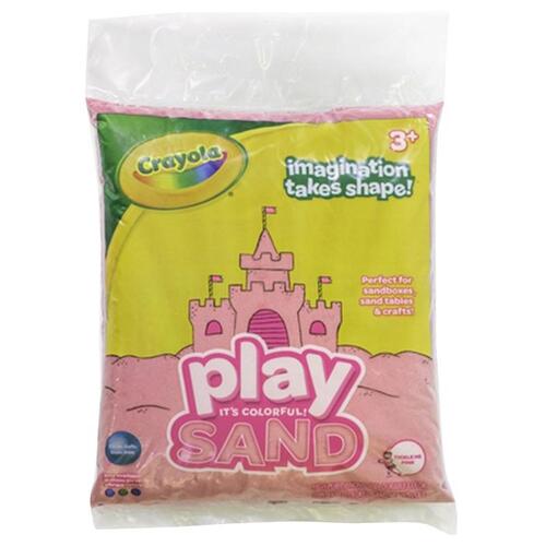 Dried Play Sand Pink 20 lb Pink