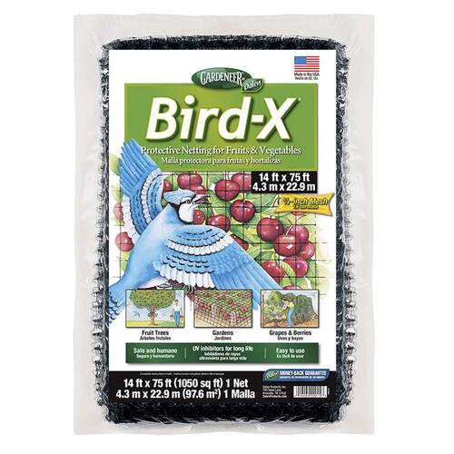 Bird Netting Bird-X 75 ft. L X 14 ft. W - pack of 6