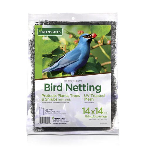 Greenscapes 46658 Bird Netting 14 ft. L X 14 ft. W