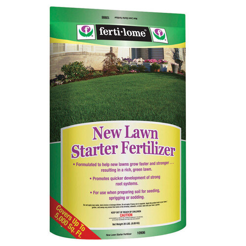 Lawn Fertilizer Lawn Starter For All Grasses 5000 sq ft